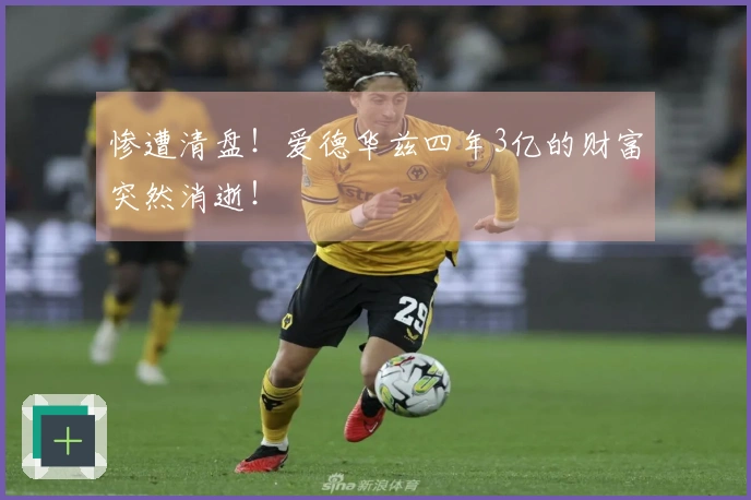 惨遭清盘！爱德华兹四年3亿的财富突然消逝！